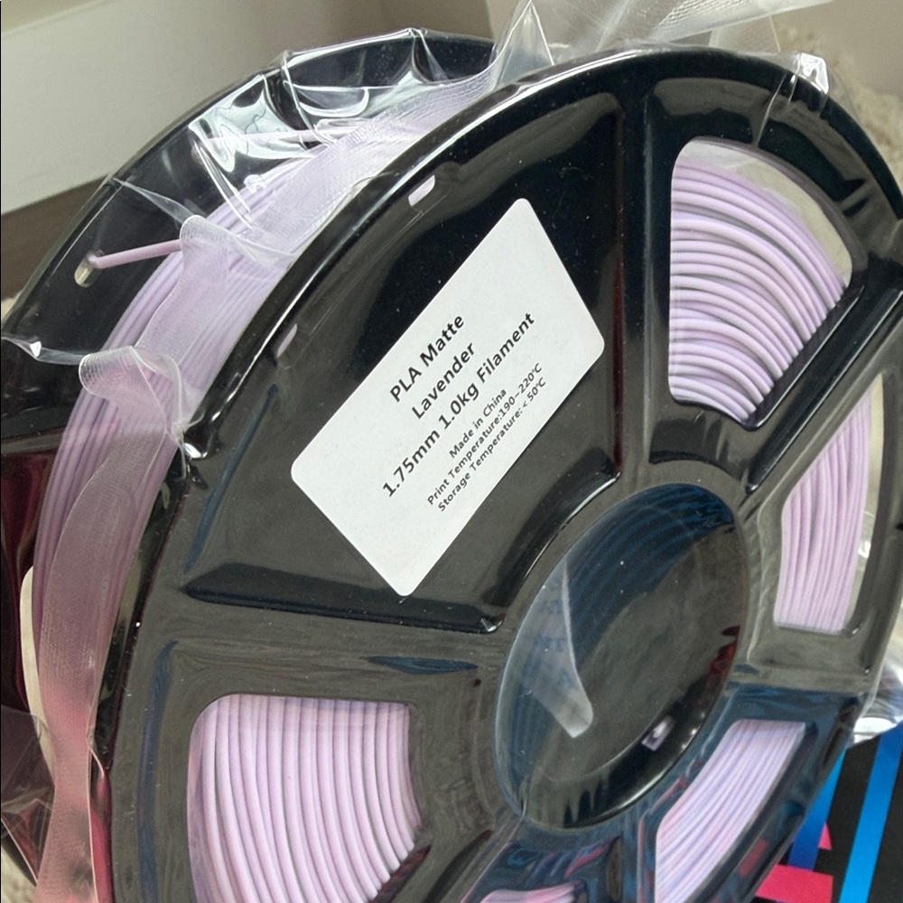 Flashforge Light Purple 3D Printer PLA Filament Spool - Picture 2 of 8